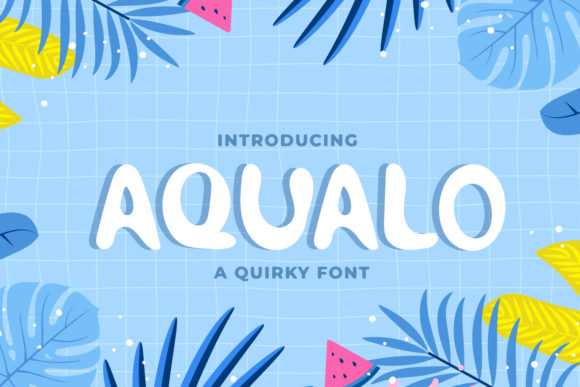 Aqualo Font for Business Branding