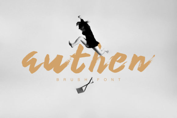 Authen: A Stylish Display Font