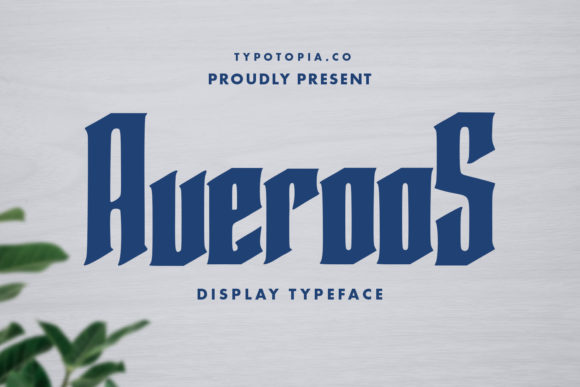 Averoos: A Bold Font for Business Branding