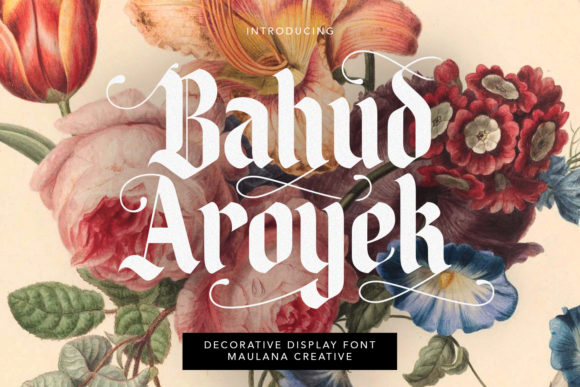 Bahud Aroyek: Bold Display Font for Campaigns
