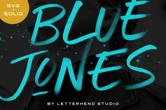 Blue Jones Font for Creative Projects
