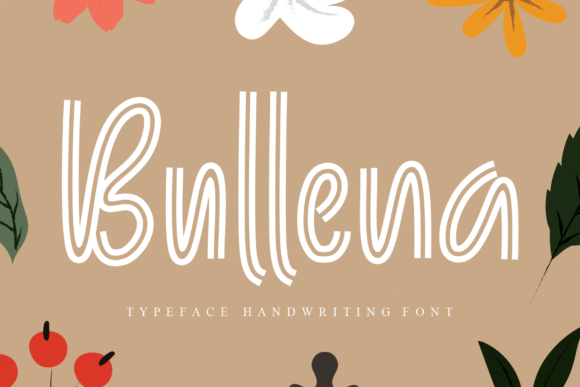 Bullena: A Fun Display Font for Creative Design