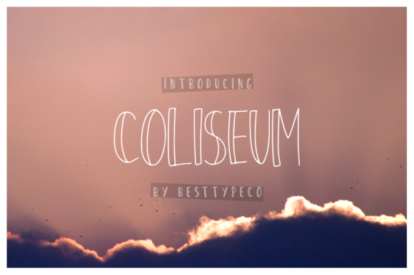 Coliseum Font: A Joyful Display for Web Design