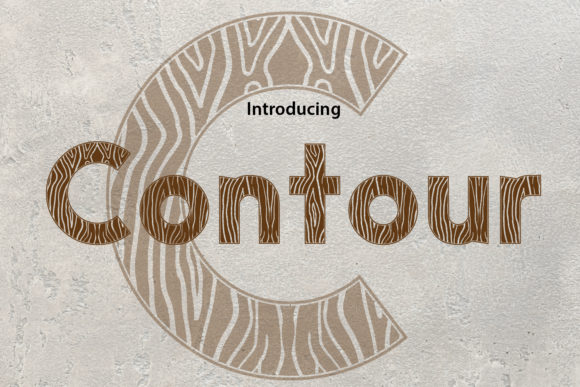 Contour: A Bold Font for Business Branding