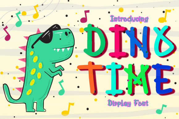 Dino Time Font: Playful & Bold