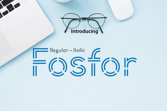 Fosfor: A Fresh Display Font