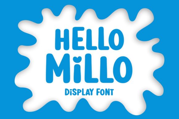 Hello Millo Font: Bold & Bubbly Design