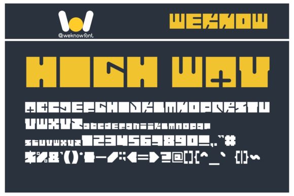 Highway Patrol Font for Bold Campaigns