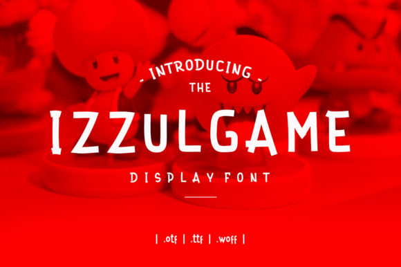 Izzul Game: A Bold Display Font