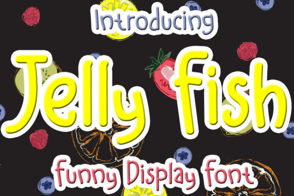 Jelly Fish Font: Playful and Bold