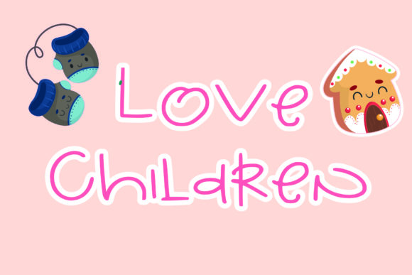 Love Children Font for Creative Projects