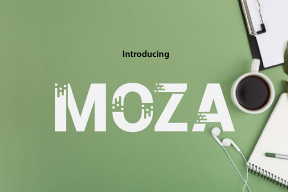 Moza Font: Bold & Authentic