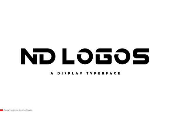 Nd Logos: A Modern Display Font