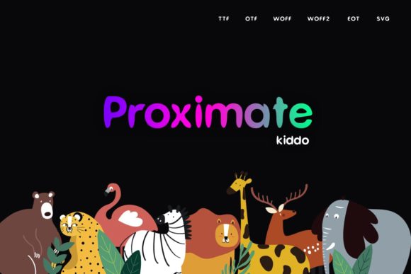 Proximate Kiddo Font Review