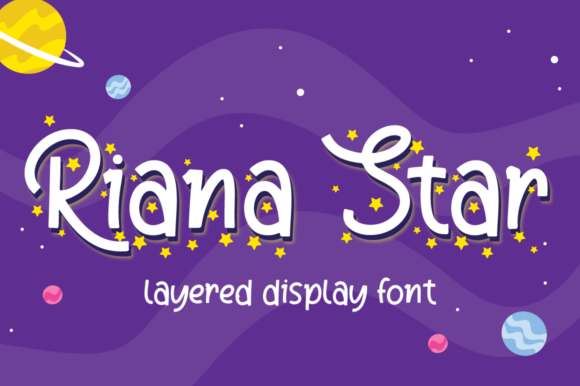 Riana Star: A Handwritten Font for Web Design