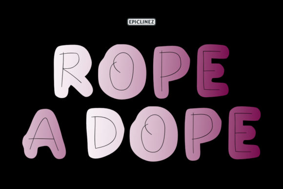 Rope a Dope Font for Business