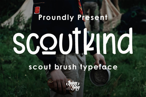 Scoutkind: A Quirky Font for Polished Branding