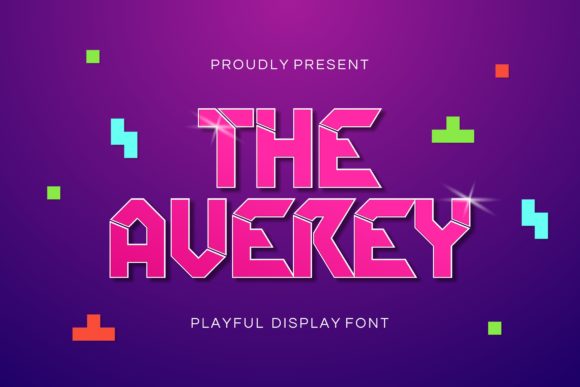 The Averey: A Playful Display Font
