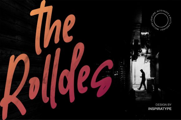 The Rolldes: A Fun Display Font for Creative Projects