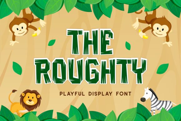 The Roughty: A Playful Display Font