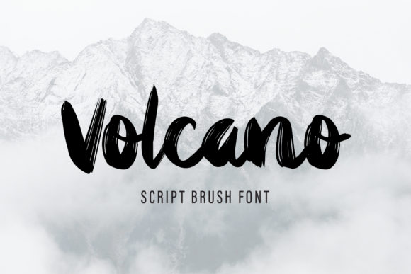 Volcano Font: Bold and Playful
