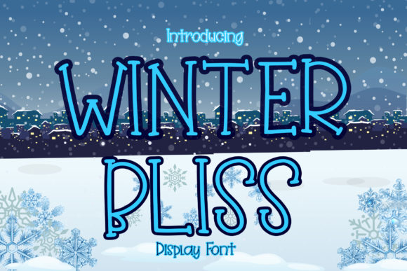 Winter Bliss Font for Business
